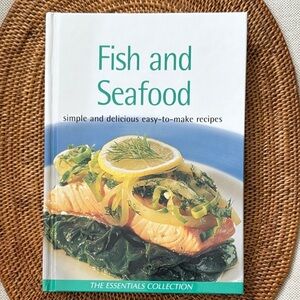 NWOT The Essentials Collection Fish and Seafood Cookbook